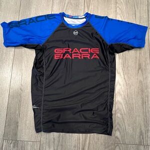 Gracie Barra BJJ no gi rash guard